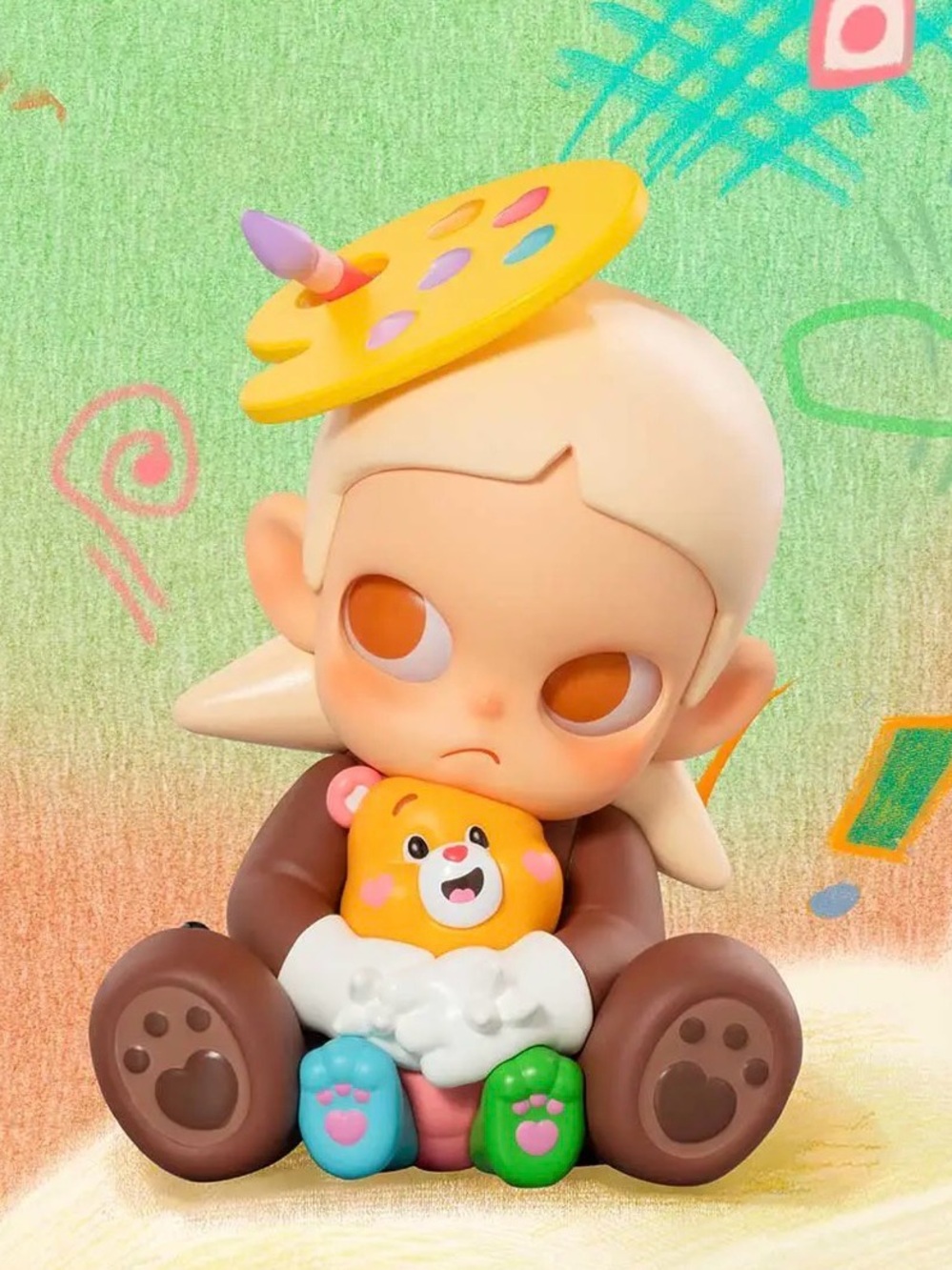 Zsiga × Care Bears Series Figures confirmed box Work of heart bear
